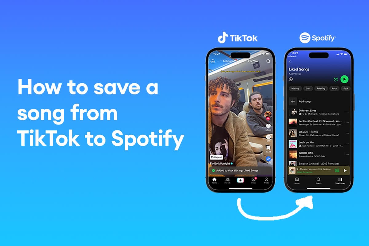 How to Save Songs from TikTok to Spotify