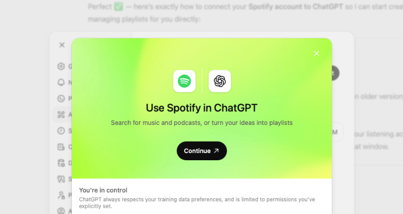 How to Connect Spotify to ChatGPT and How the Integration Works