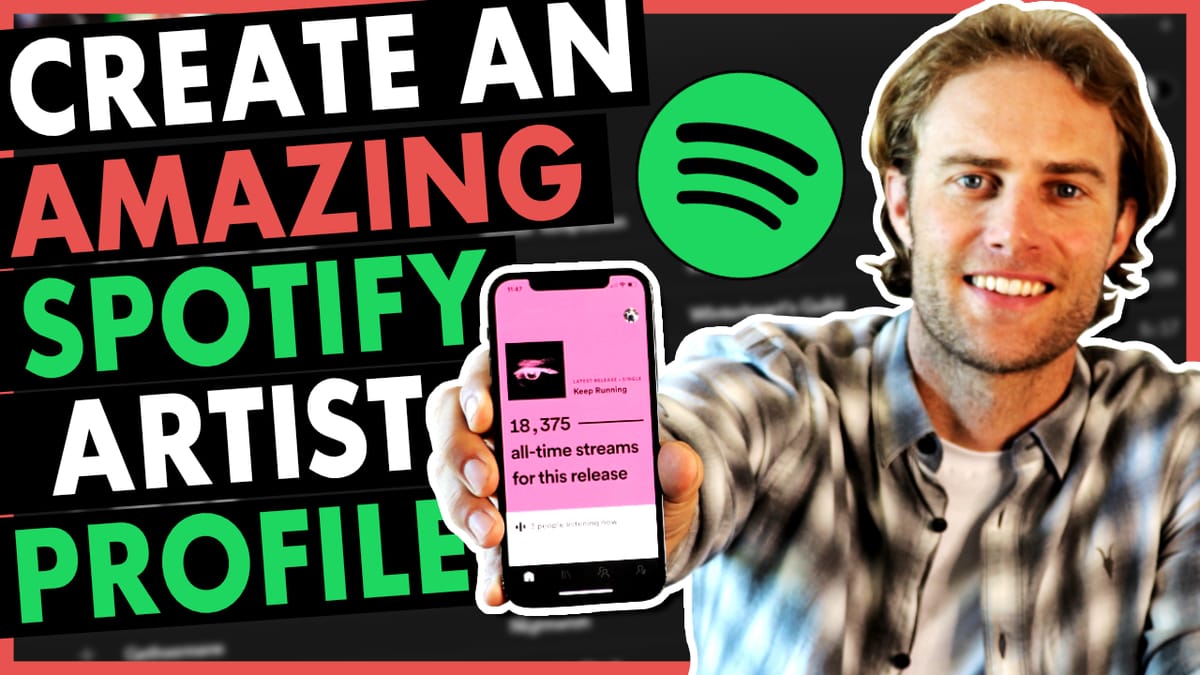 How To Set up Your Spotify Artist Profile (2024 Update)