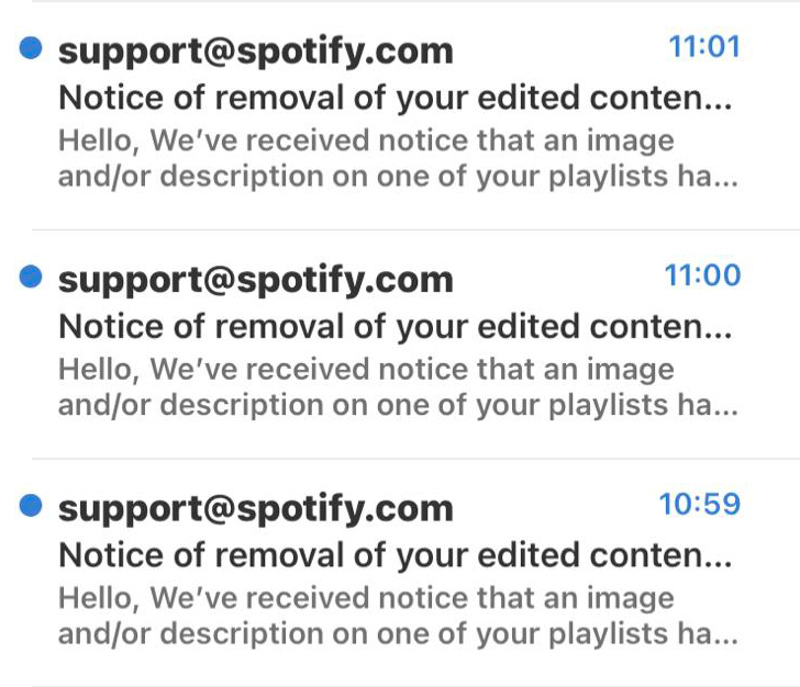 Spotify Took Down My Playlist Title and Cover Photo...Now What?
